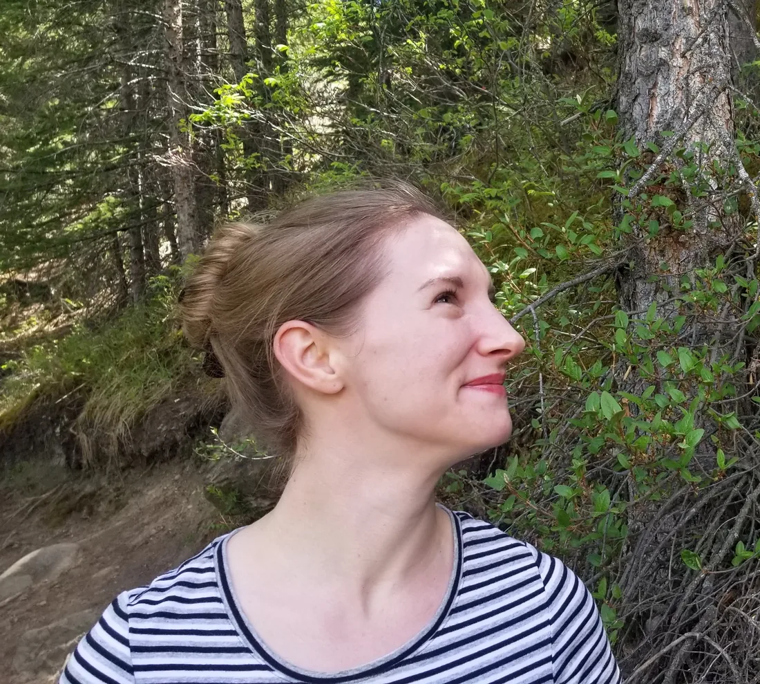Chloe Fowler outdoors in Calgary